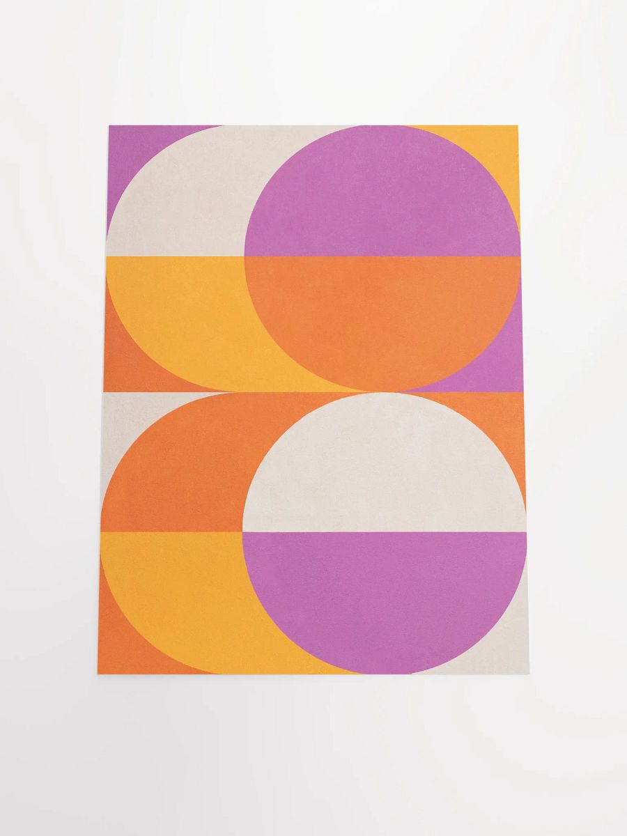 Disco Circle Painting Print product image (8)