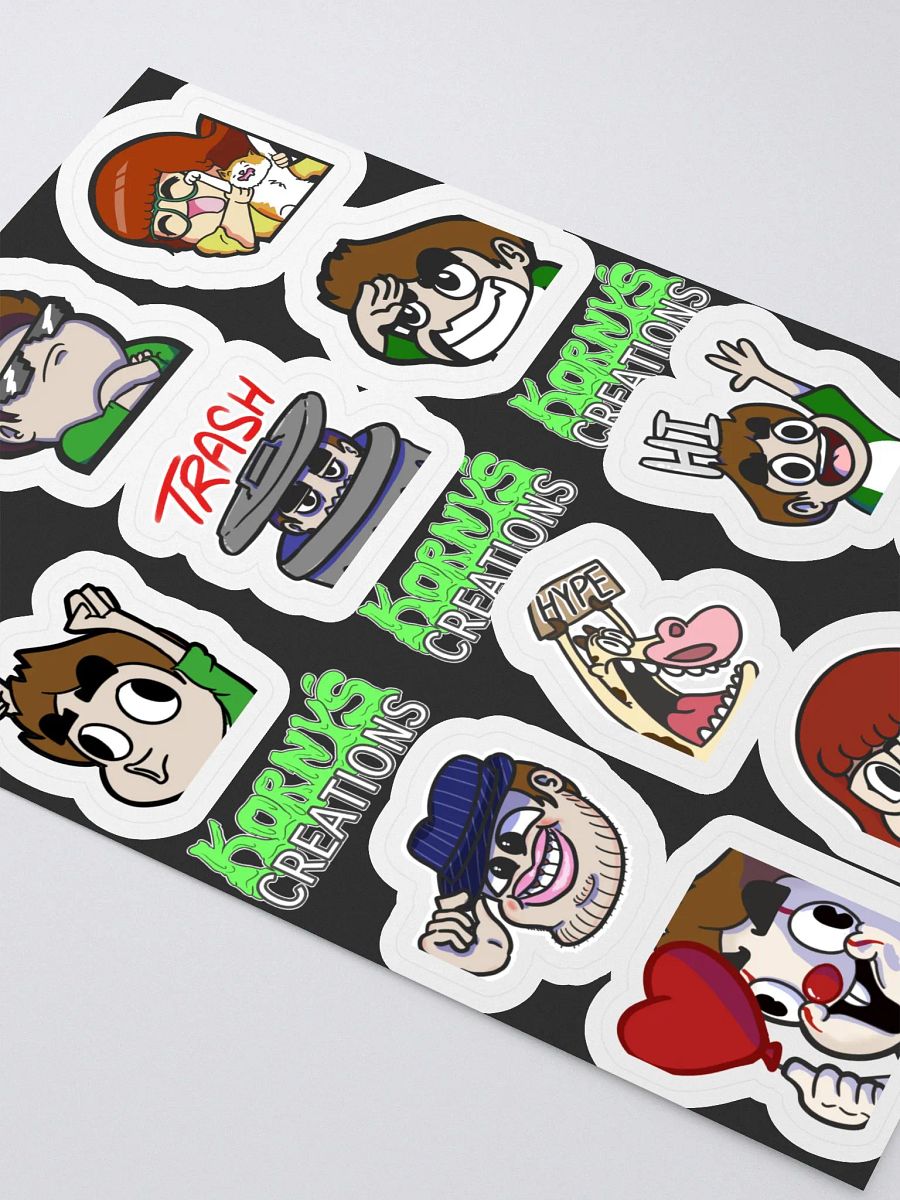 Emote sticker sheet product image (3)