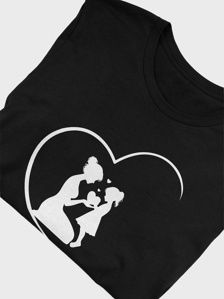 Mother & Daughter Silhouette Tee | Bella+Canvas Unisex Shirt | Limited Mother’s Day Edition product image (5)