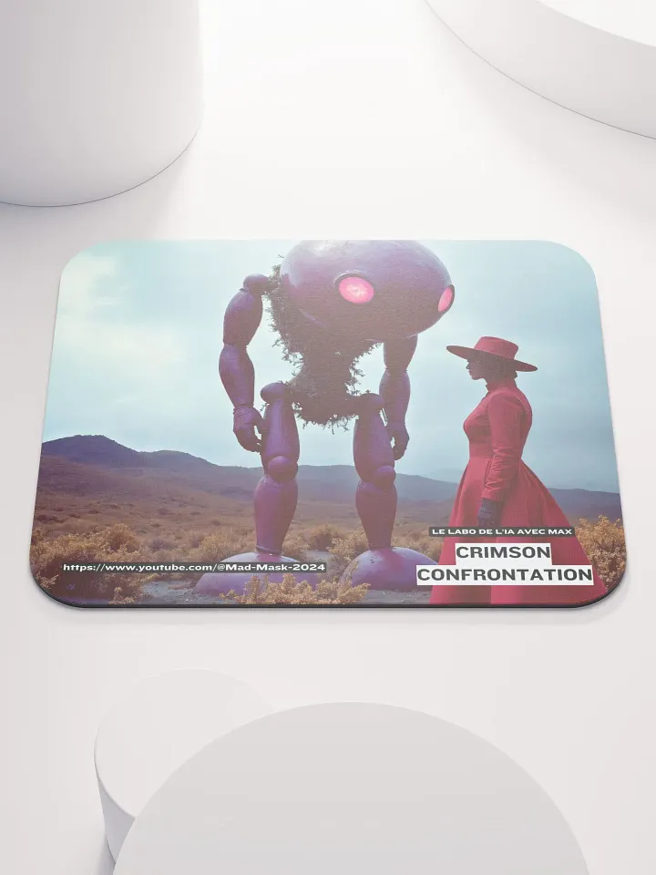 Classic Mouse Pad : Crimson Confrontation product image (1)