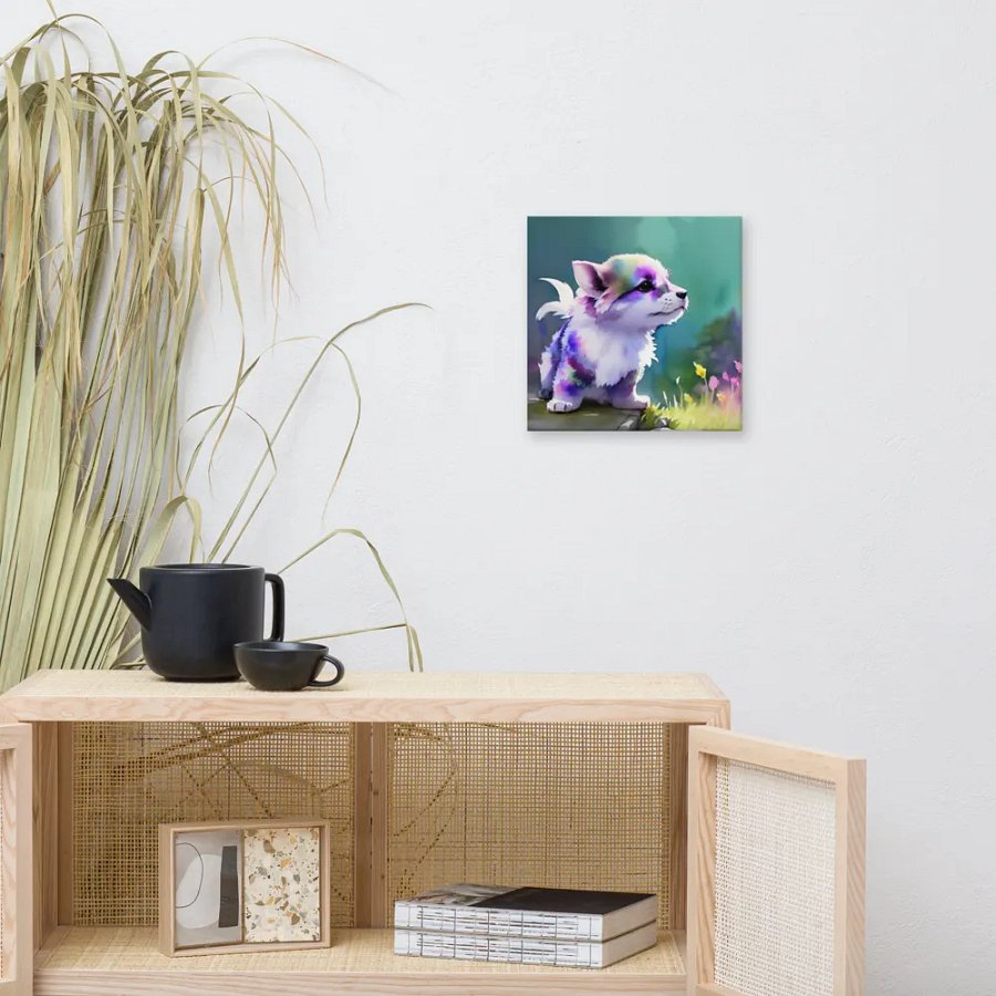 Cute Dog Digital Painting - v1 product image (9)