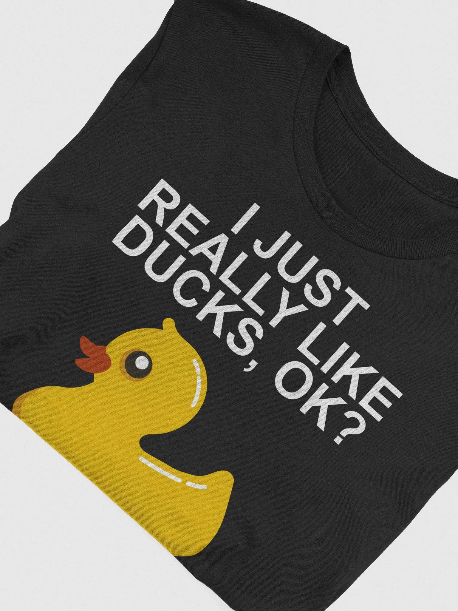 Duck Lovers I Just Really Like Ducks Ok T-Shirt product image (3)