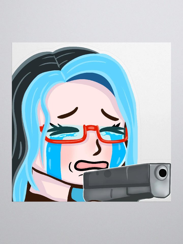 NayNay shooty Mcshootface sticker product image (1)