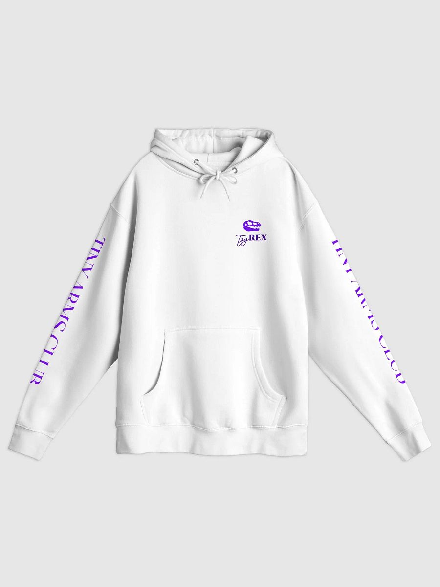 Tiny Arms Club Purple Logo Hoodie product image (3)