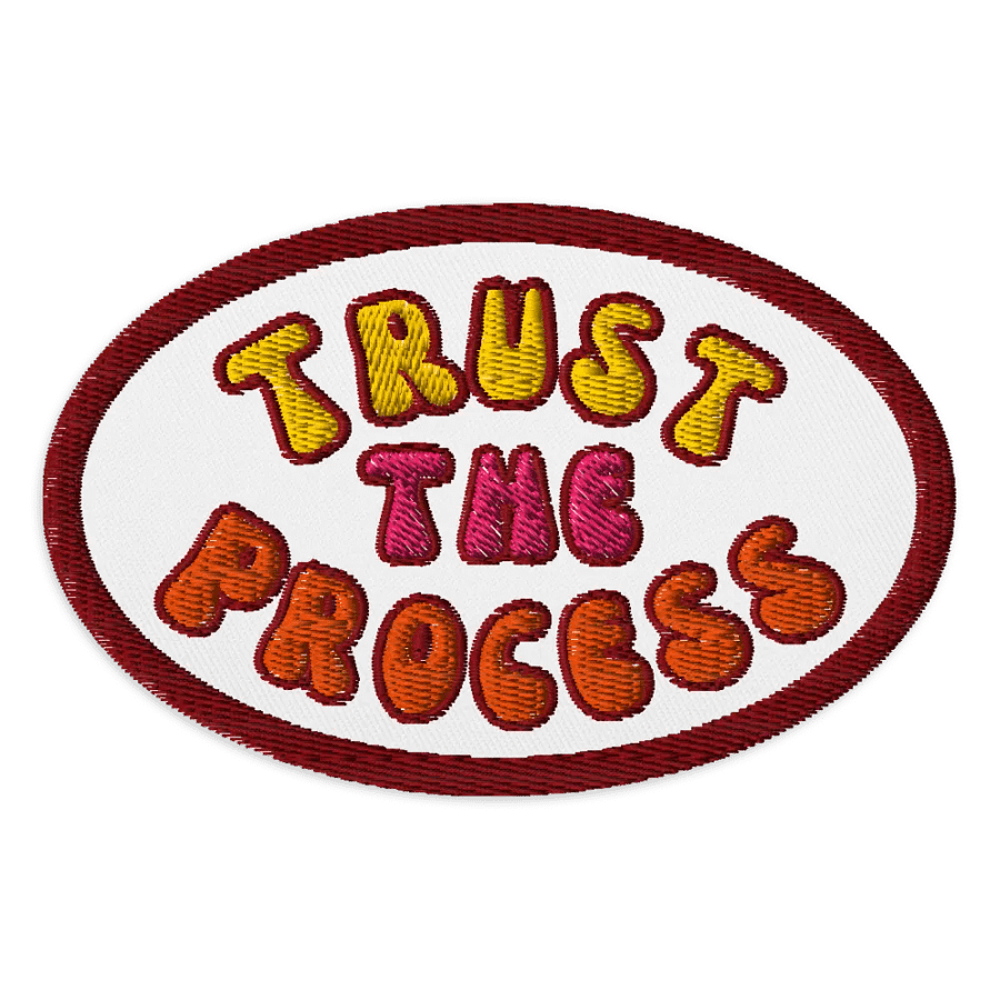 Trust the Process Patch product image (1)