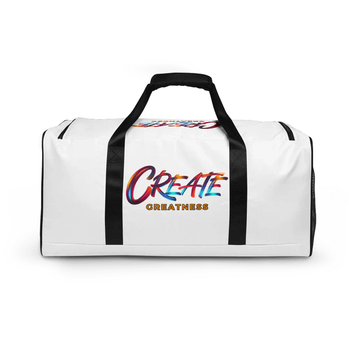 Create Greatness All-Over Duffle Bag product image (2)