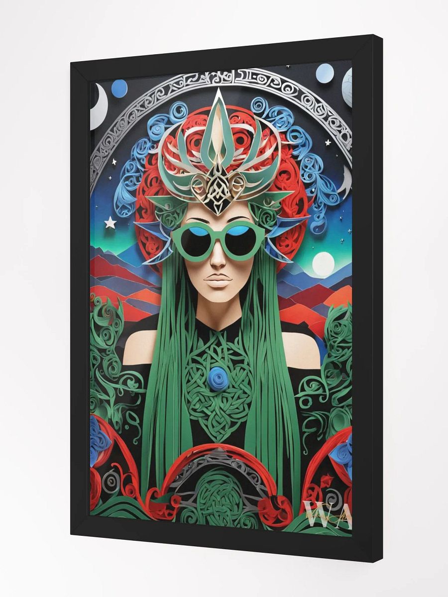 Winter Wiccan 12 - Framed Matte Poster product image (6)
