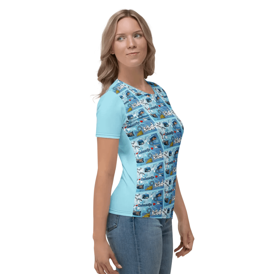 Dalmacija summer (photoshop by Dina R.) - Women's Crew Neck T-Shirt product image (3)
