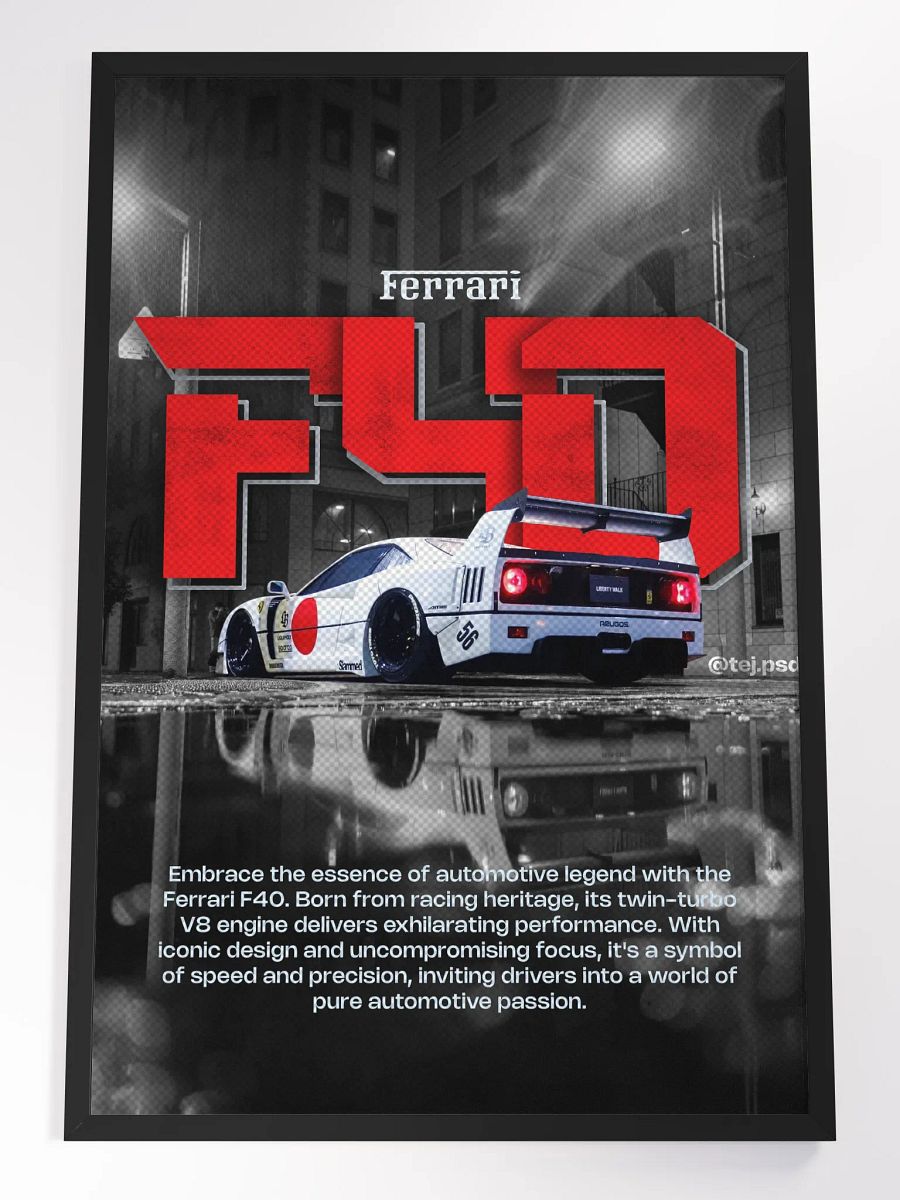 FERRARI F40 product image (2)