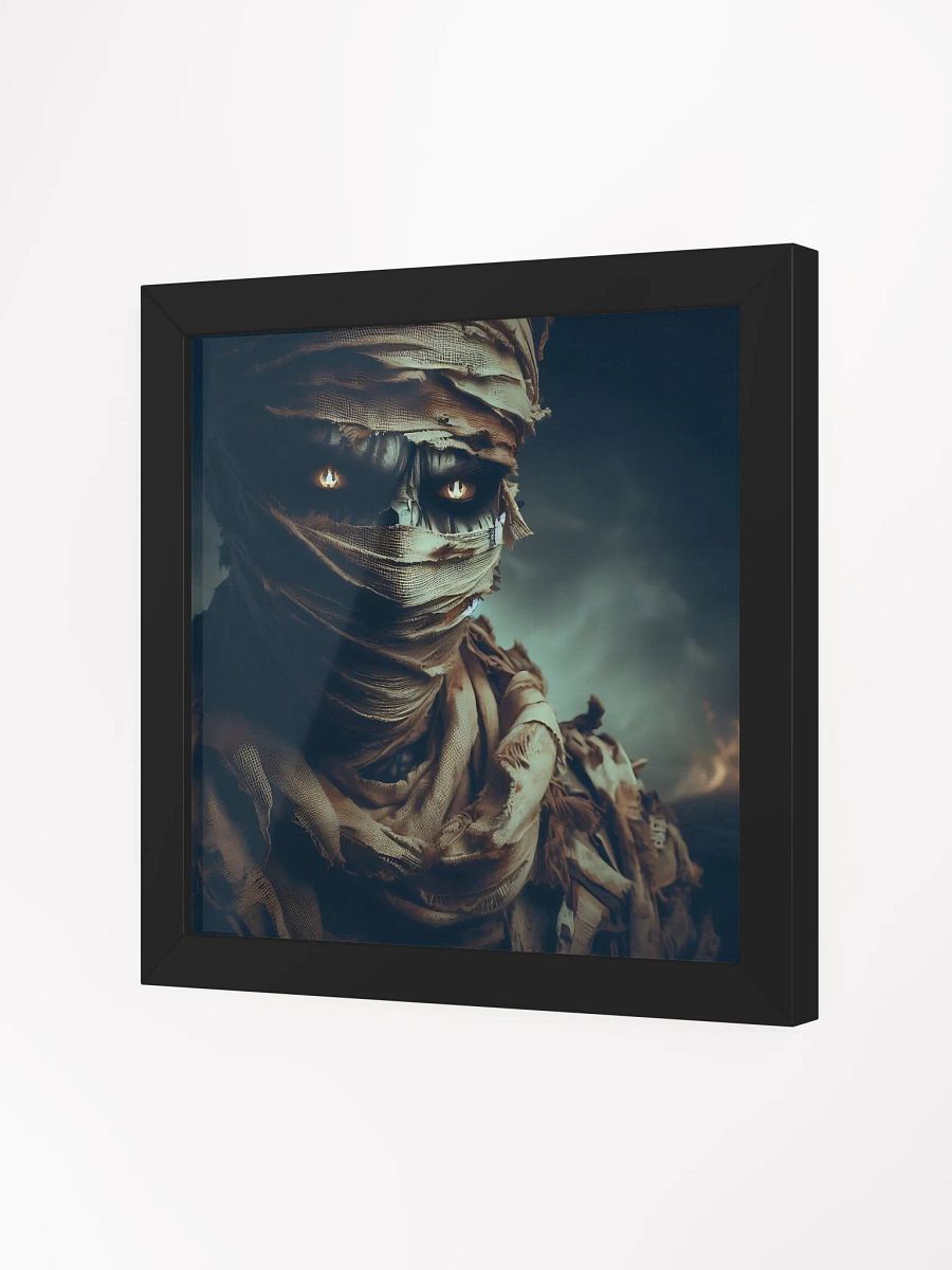 Burned Man Tribal Art - Post-Apocalyptic Warrior Portrait product image (7)