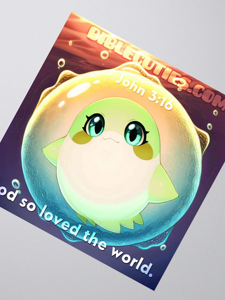 Bible Cuties Elizabeth - God so loved the world - John 3:16 product image (4)
