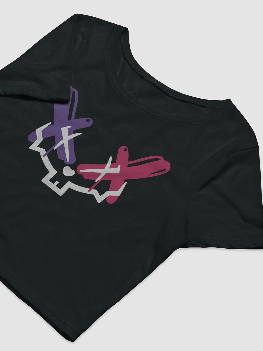Girly Pop Crop Top - Black product image (3)