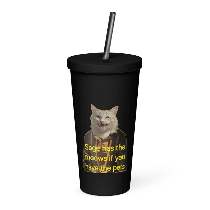 Sage Barter! Straw Cup product image (1)