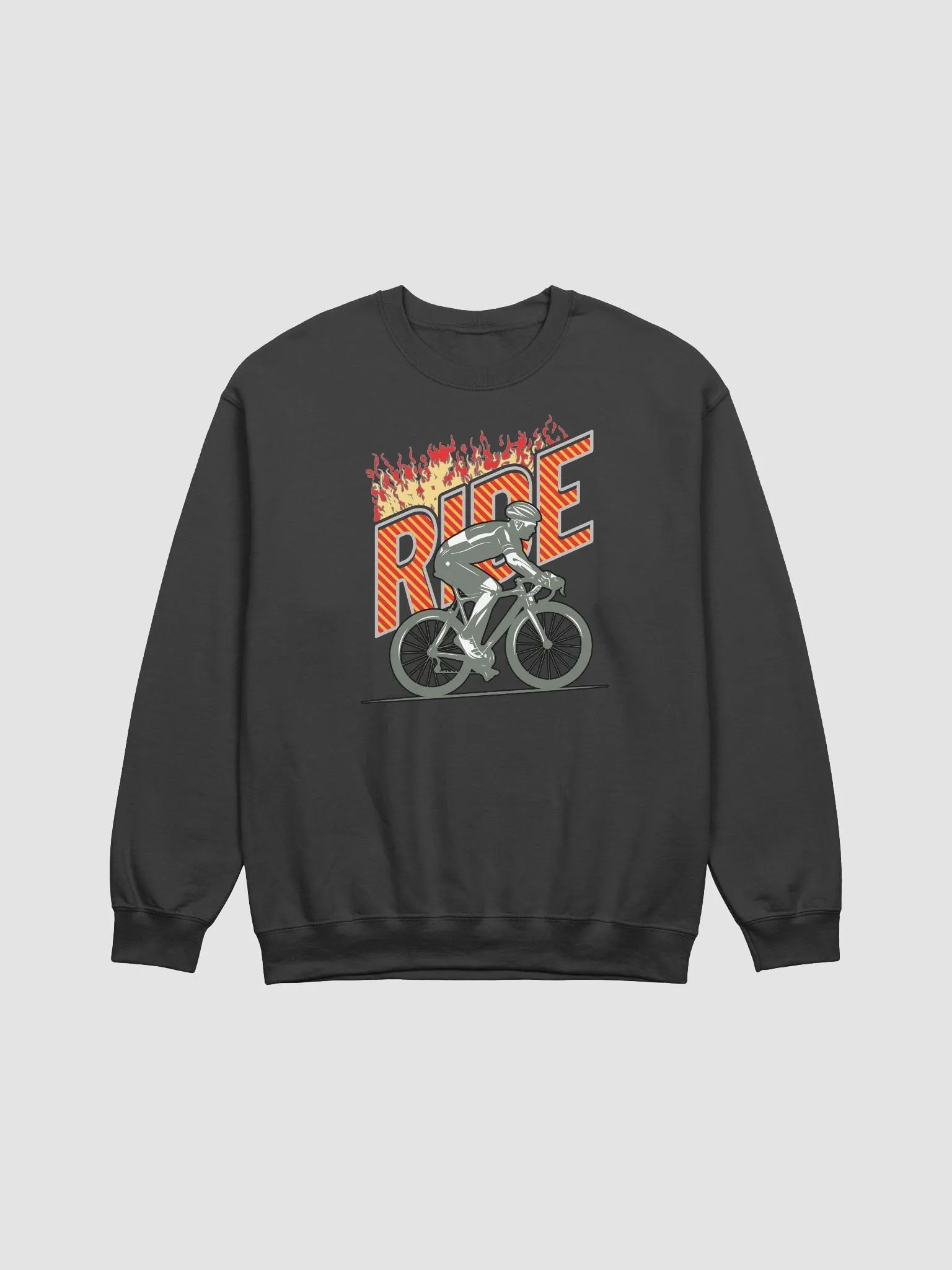 Ride Cycling Flaming Crewneck product image (1)