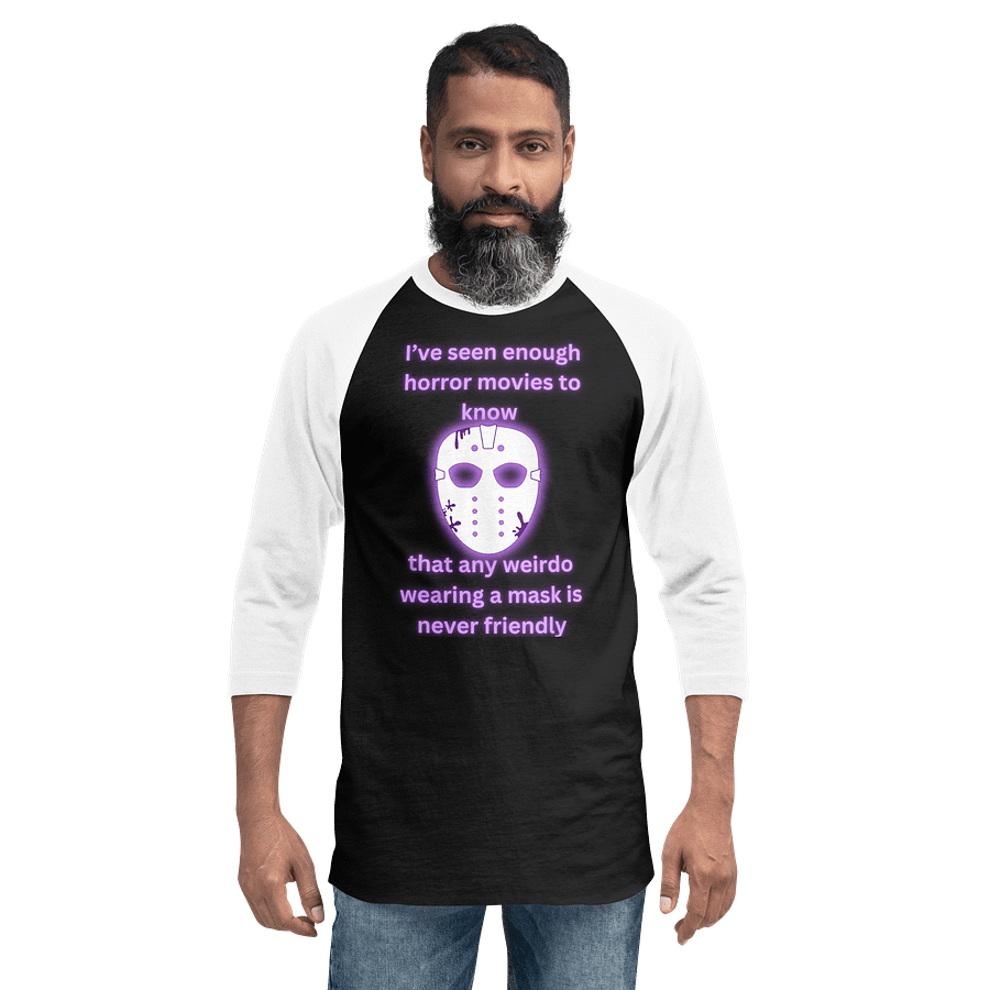 Horror Mask Madness Raglan Tee product image (9)