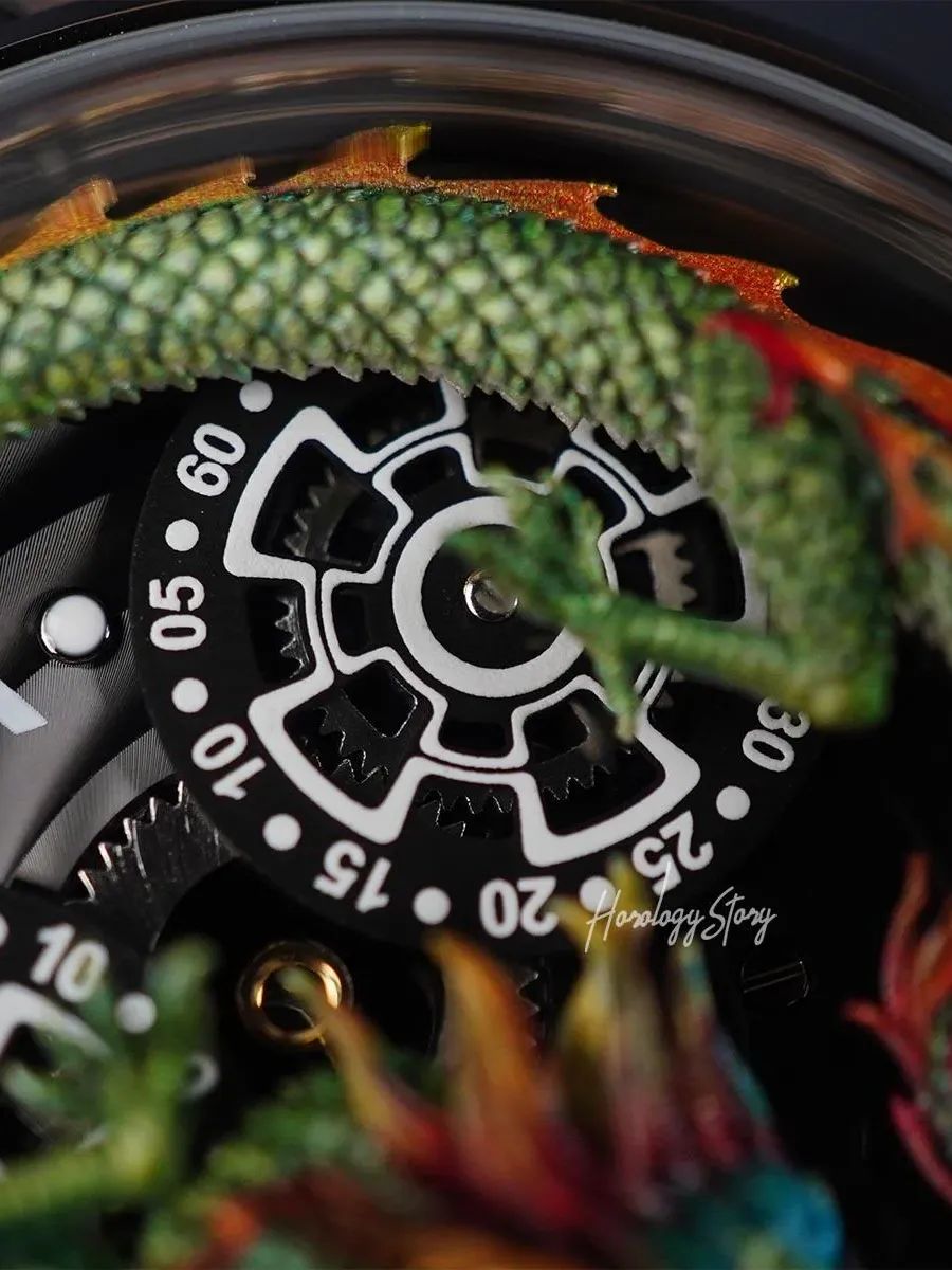 Lucky Harvey Green Dragon Gold Ball product image (7)