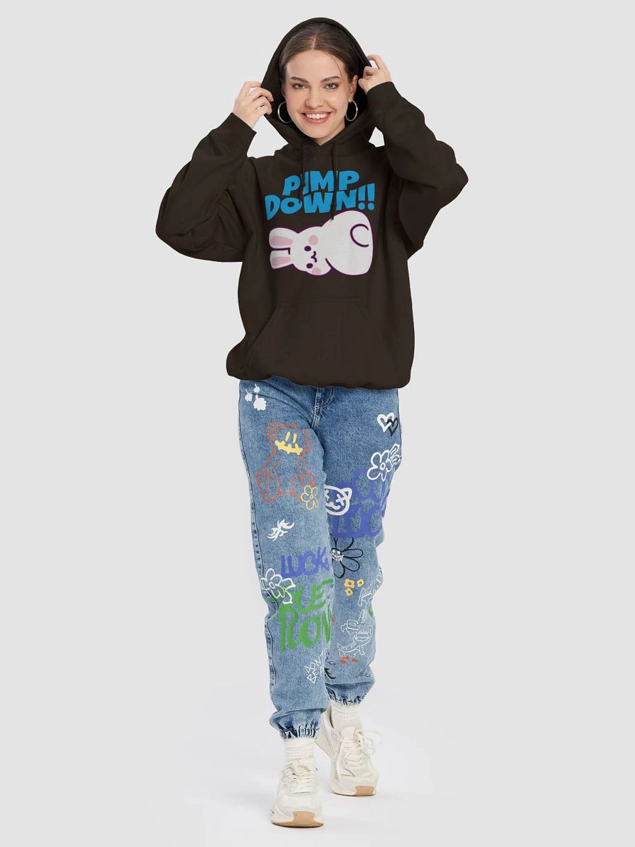 Pimp Down Light Pink Hoodie product image (22)