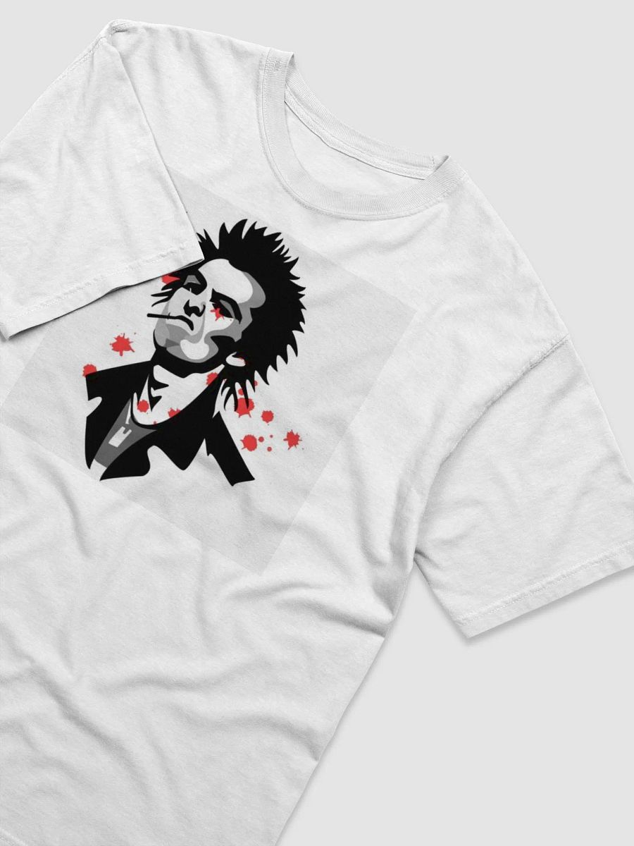 Sid Vicious in Banksy style t shirt product image (3)