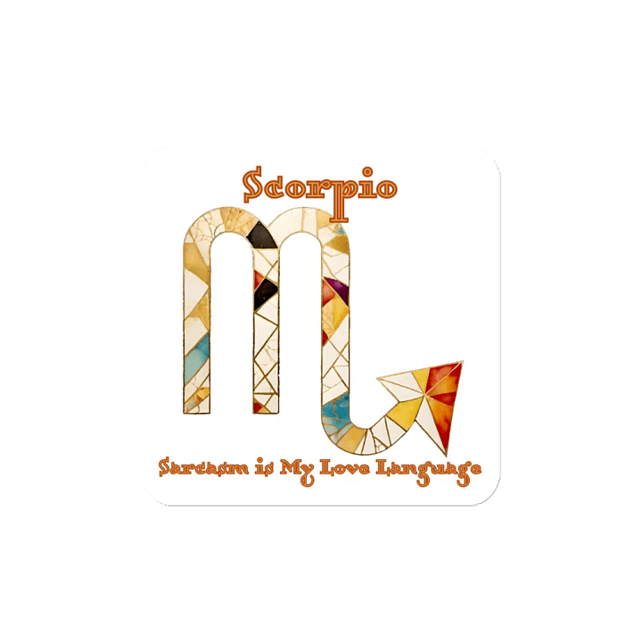 Scorpio & Sarcasm Magnet product image (2)