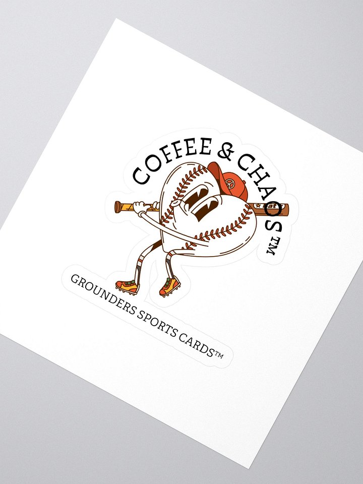 Coffee & Chaos™ Sticker product image (2)