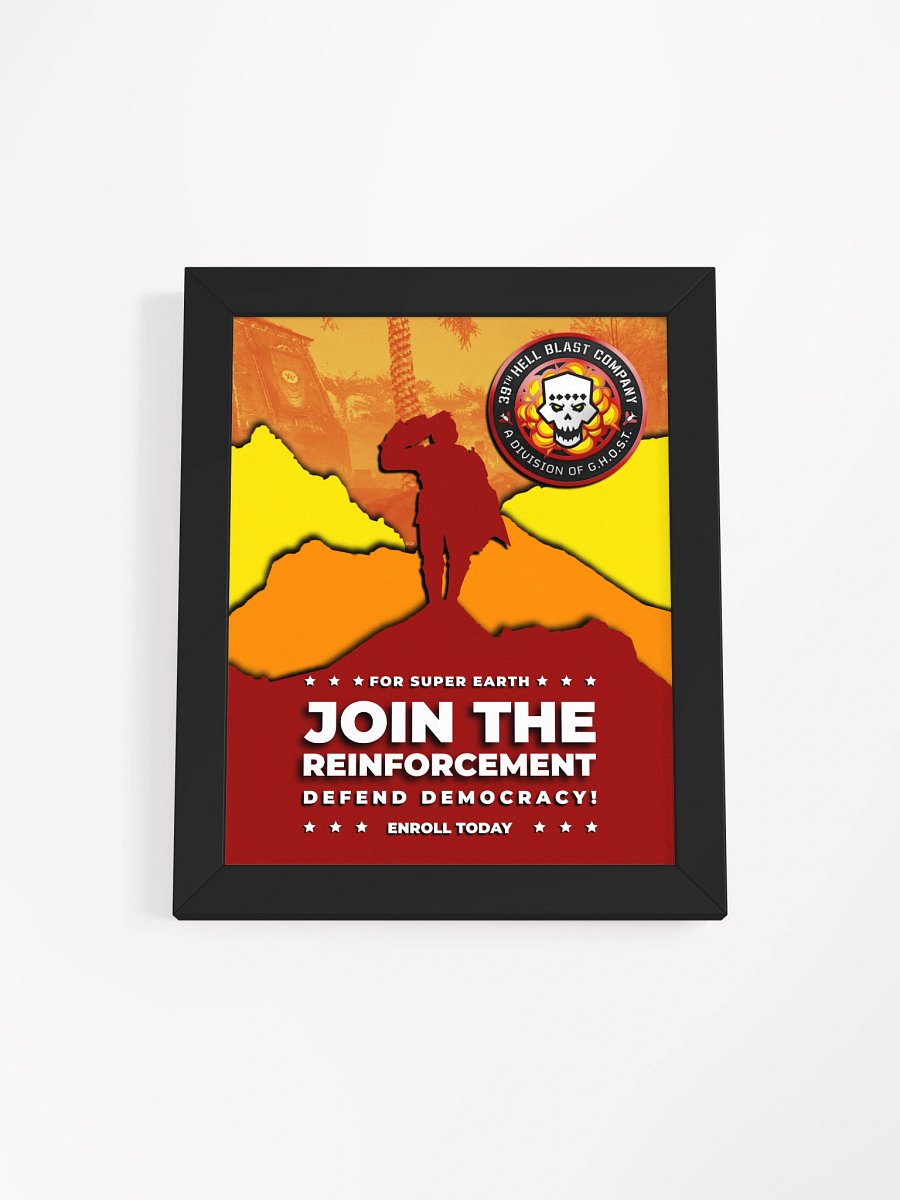 HellBlast Recruitment Poster product image (1)