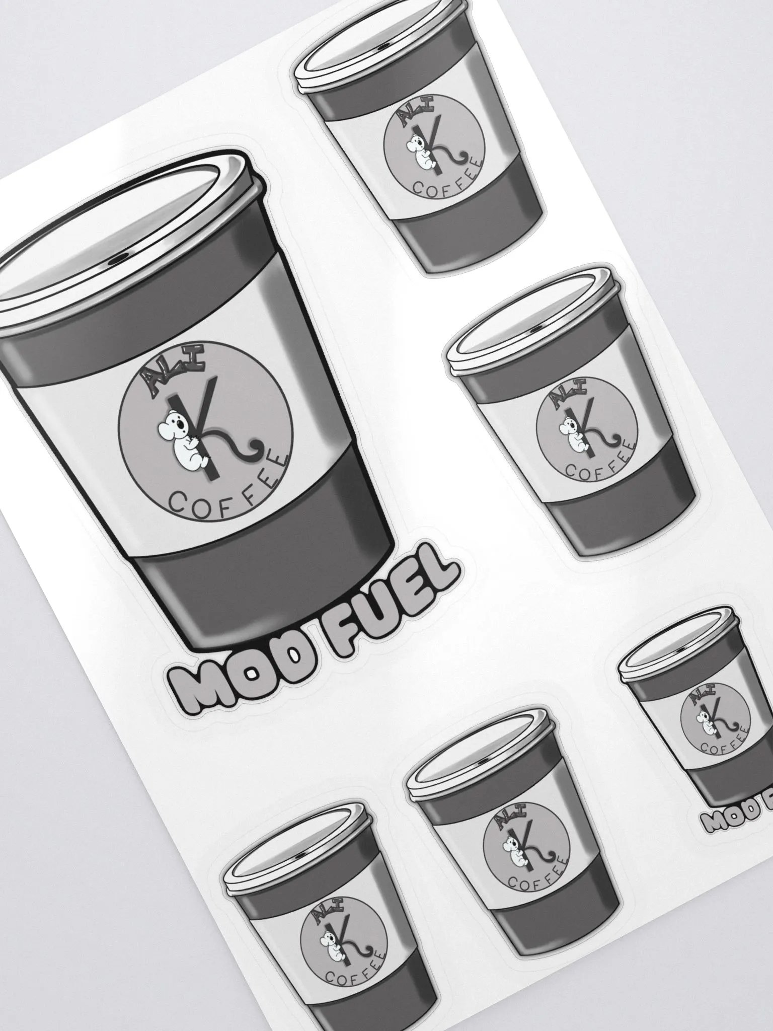 Ali K Coffee 6Stickers product image (1)