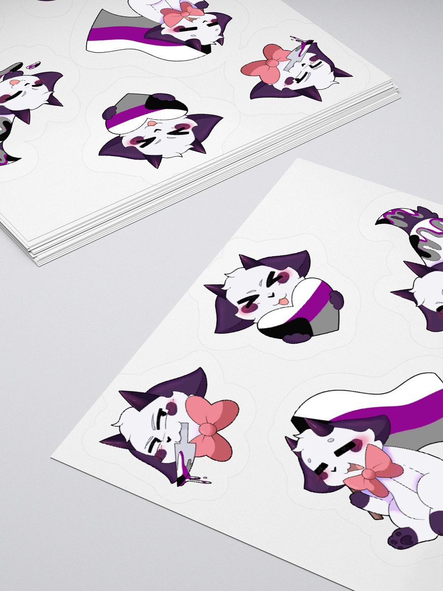 PRIDE/Demisexual Sticker Sheet product image (4)