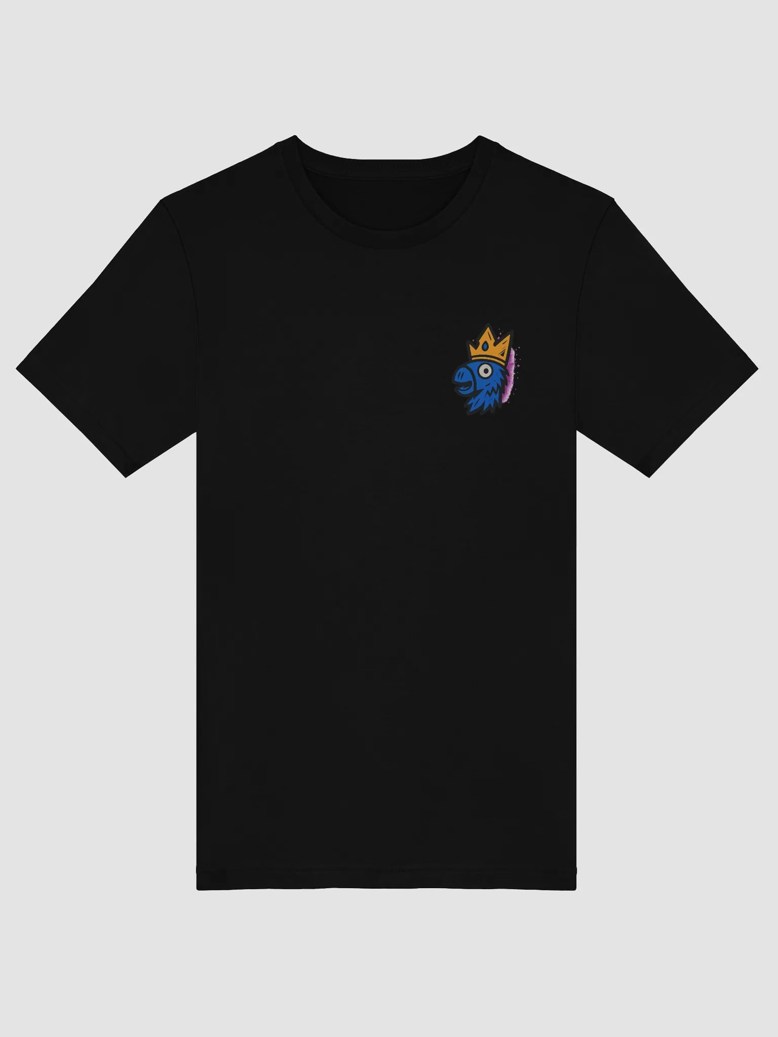 Outplayed Crown Llama Tee – Badge Front / Full Back Print product image (5)