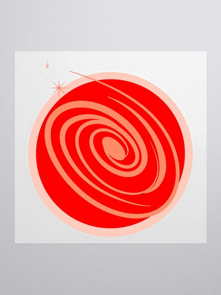 Anomaly Red Giant Vortex Kiss Cut Stickers product image (2)