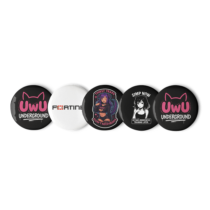 UwU Pins - Set 0x01 - Small product image (1)