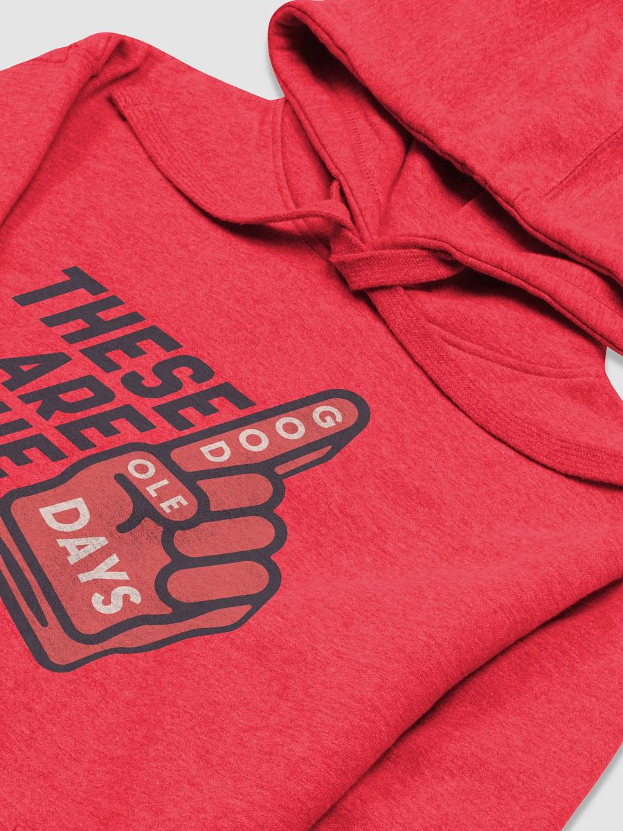 Good Ole Days (Foam Finger) Red Hoodie product image (3)