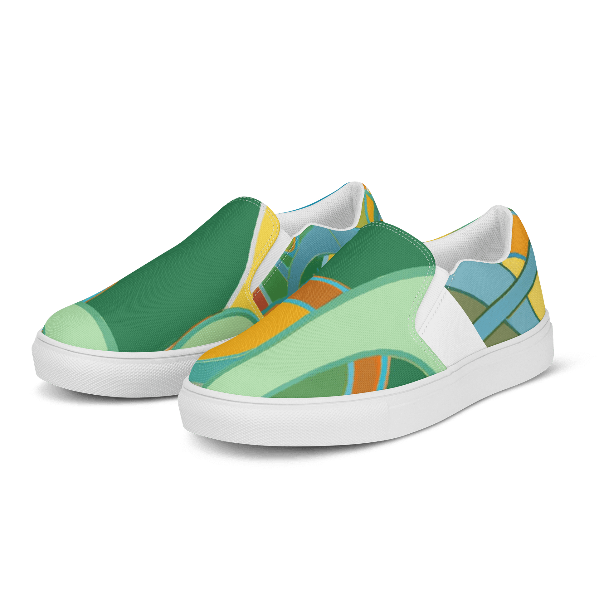 Chromatic Harmony Slip-On Canvas Shoes product image (3)