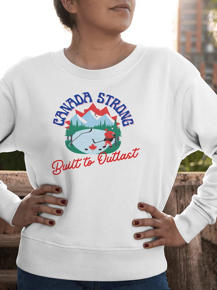 Canada Strong Winter Hockey Sweatshirt product image (7)