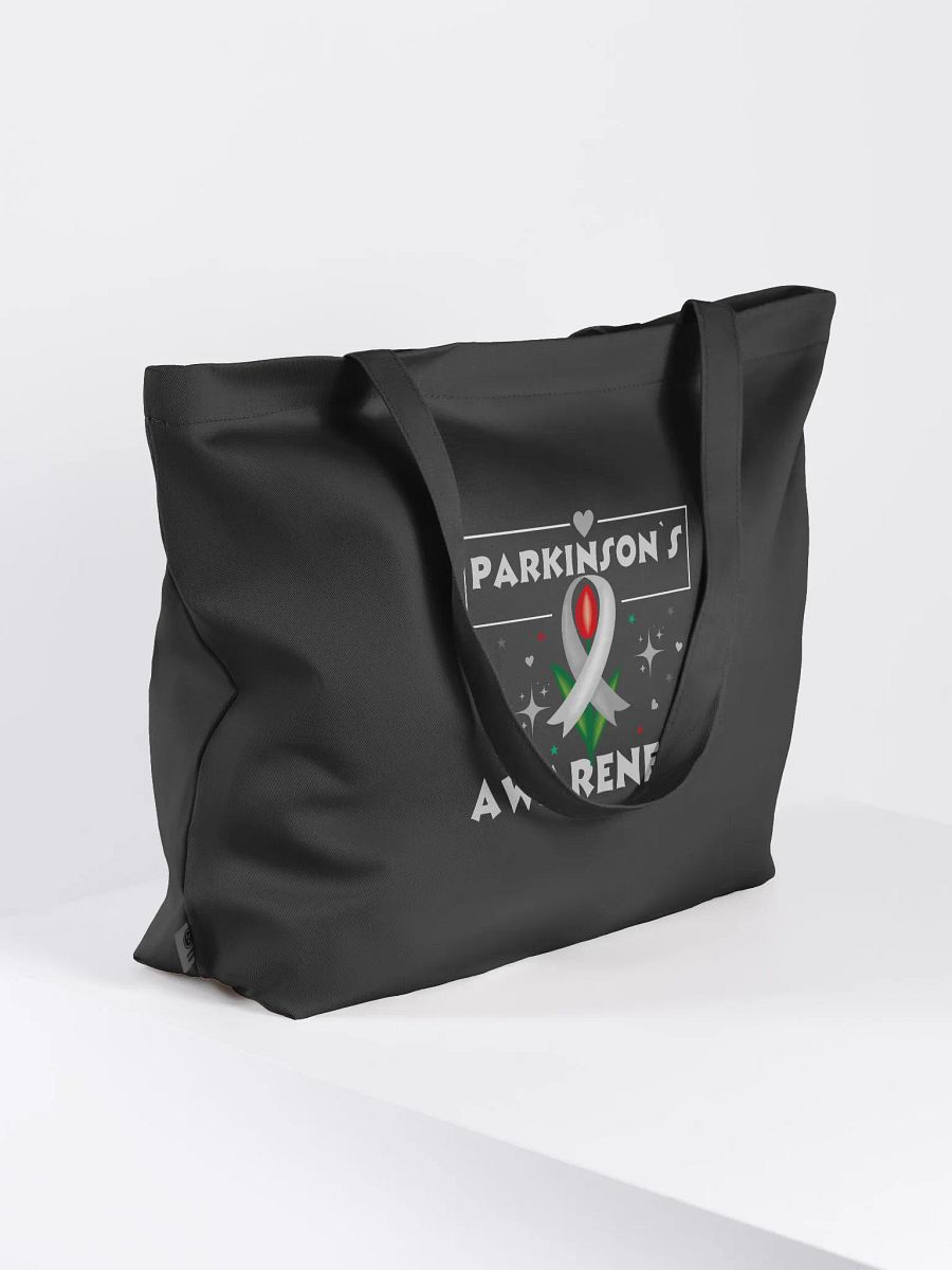 Parkinson's Awareness Organic Tote Bag product image (2)