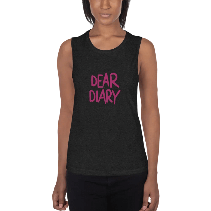 Dear Diary Flowy Tank product image (1)
