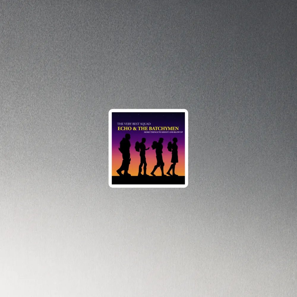Echo & the Batchymen Magnet product image (2)