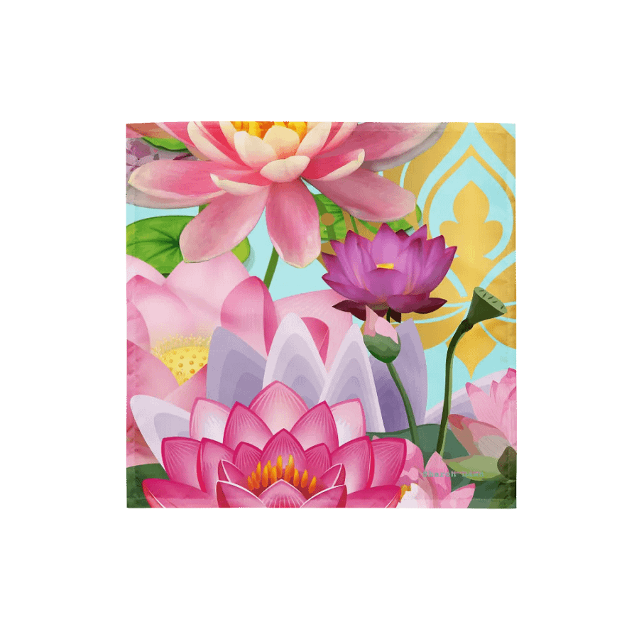 Lotus Pond Bandana product image (3)