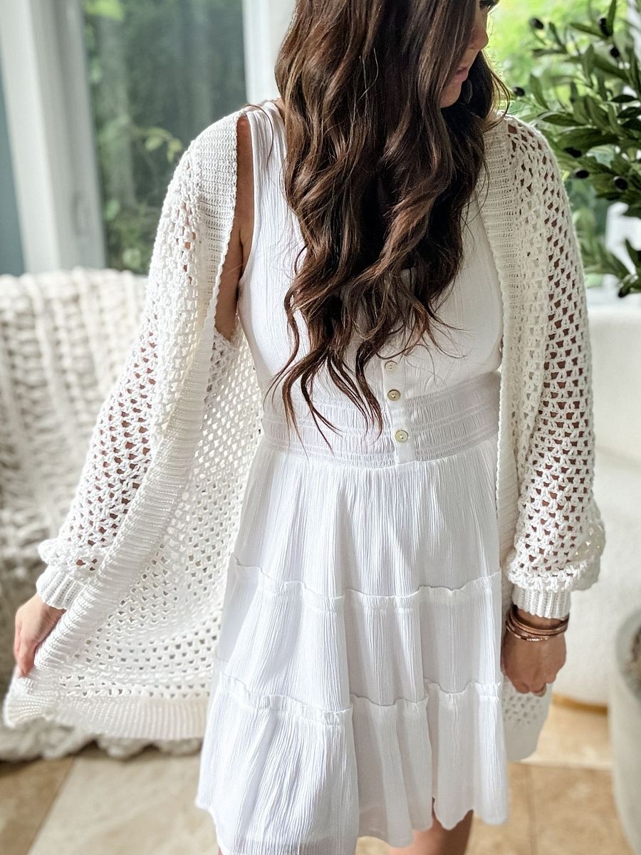 V-Stitch Cardigan Crochet Pattern product image (5)