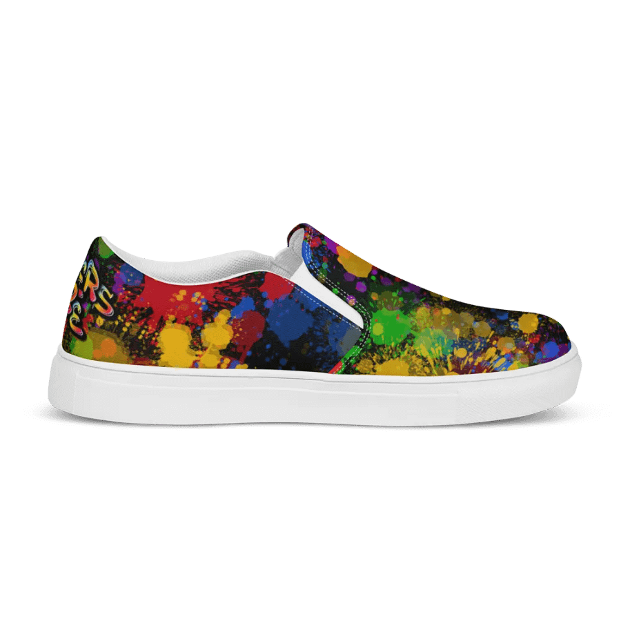 JokersVibe Graffiti Style Slip-On Shoes product image (5)