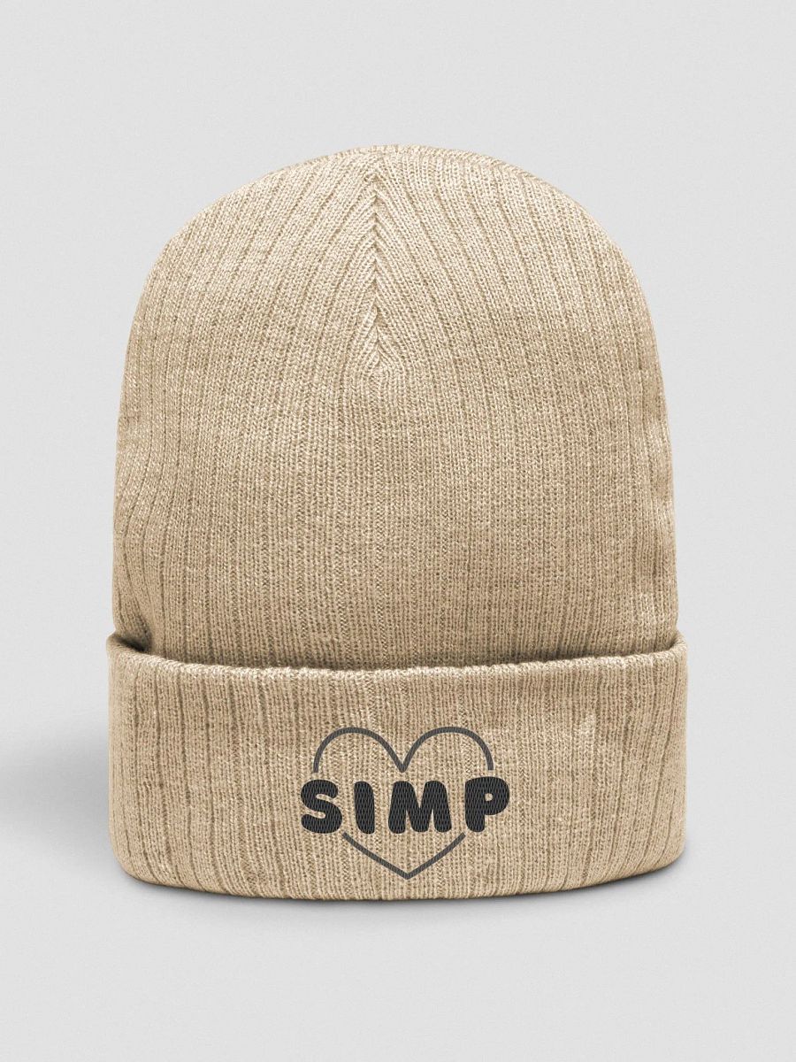 Simp (Black Text) Beanie product image (3)