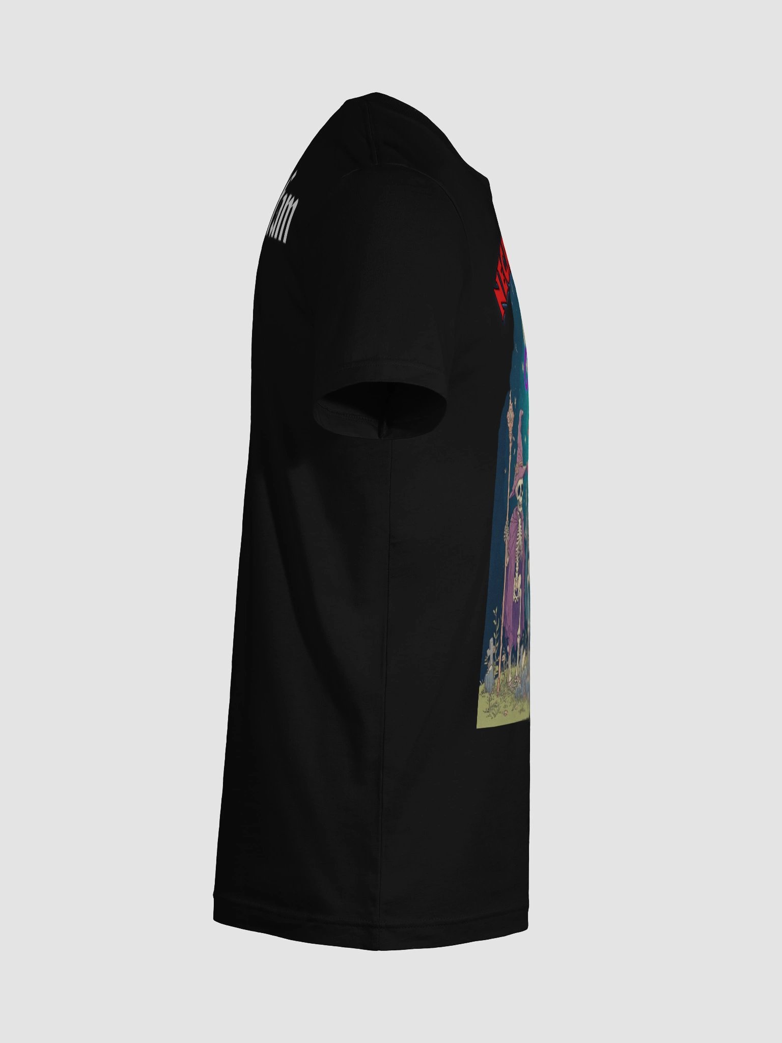 Necromancy & Chill Skeleton Wizard T-Shirt product image (128)