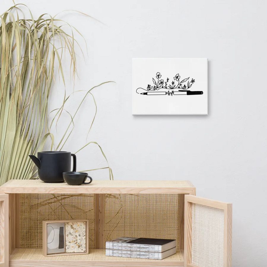 Free Writing Fine Art Canvas product image (9)