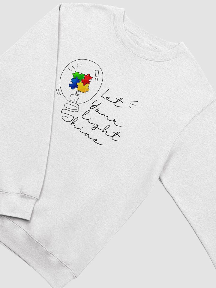 Interlocking Puzzle Pieces Crewneck Sweatshirt product image (2)