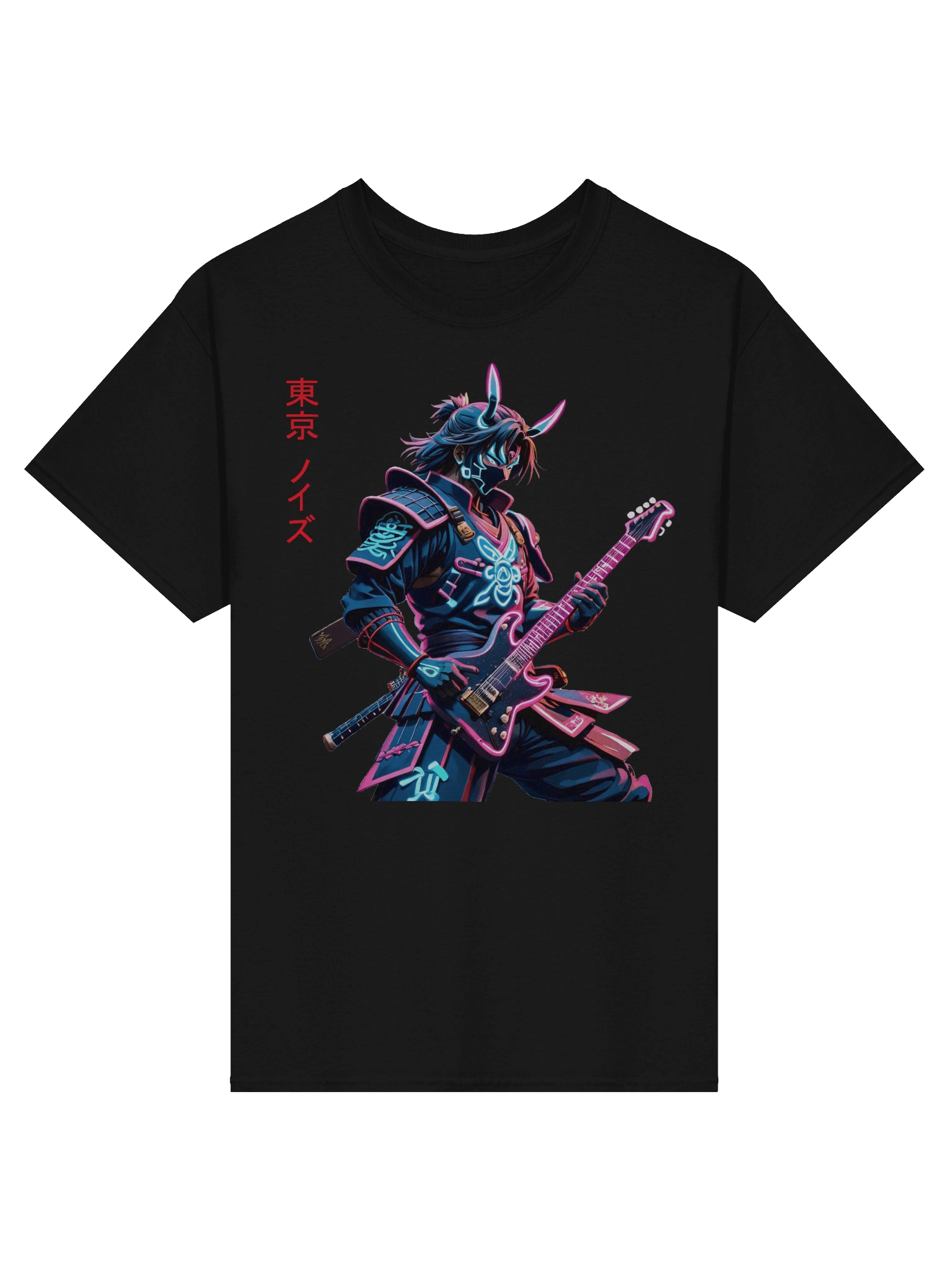 Samurai Demon Guitarist and Kanji product image (1)