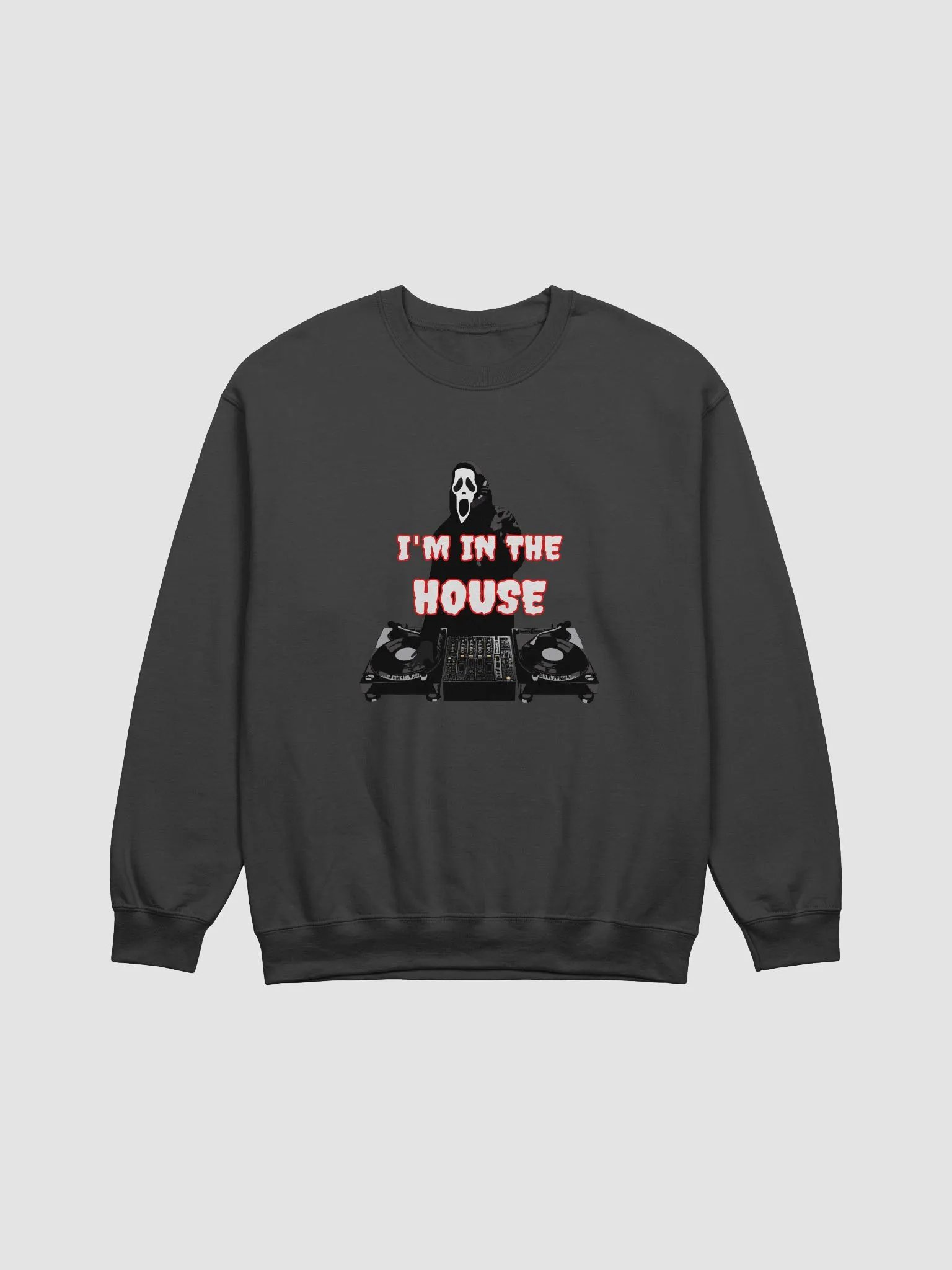 Ghostface in the house Gildan Classic Crewneck Sweatshirt product image (1)