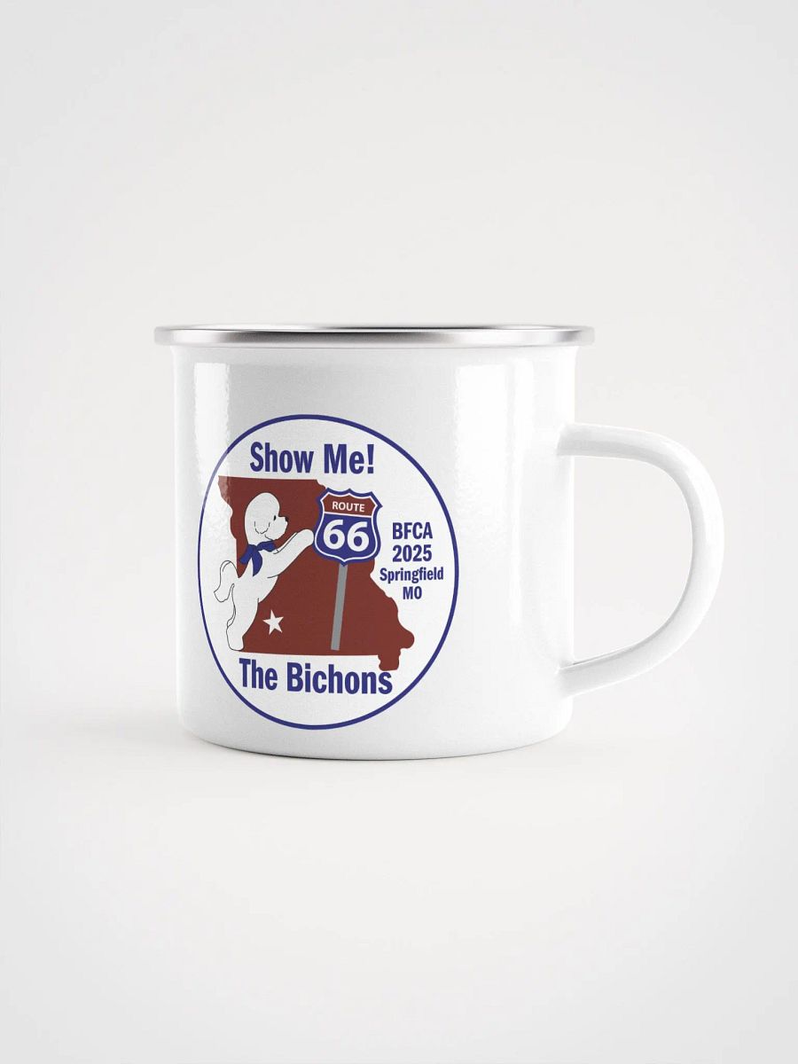 2025 National Specialty / BFCA Enamel Mug product image (1)