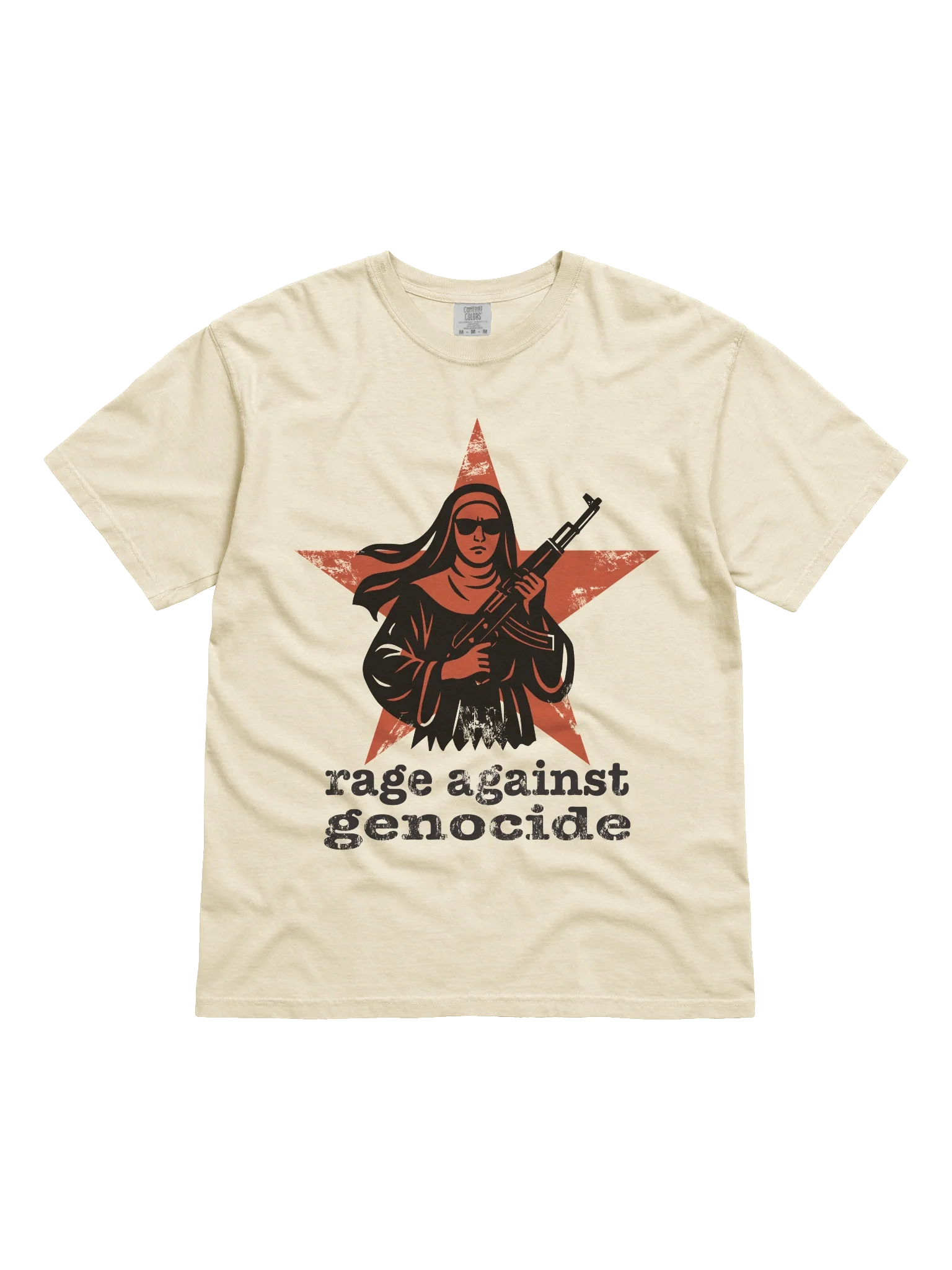 Rage Against Genocide Relaxed Fit Unisex T-Shirt product image (1)