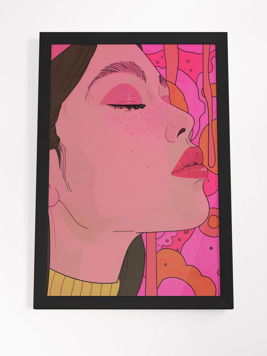 Dreamy Pop Art Vibes Poster - Framed product image (8)