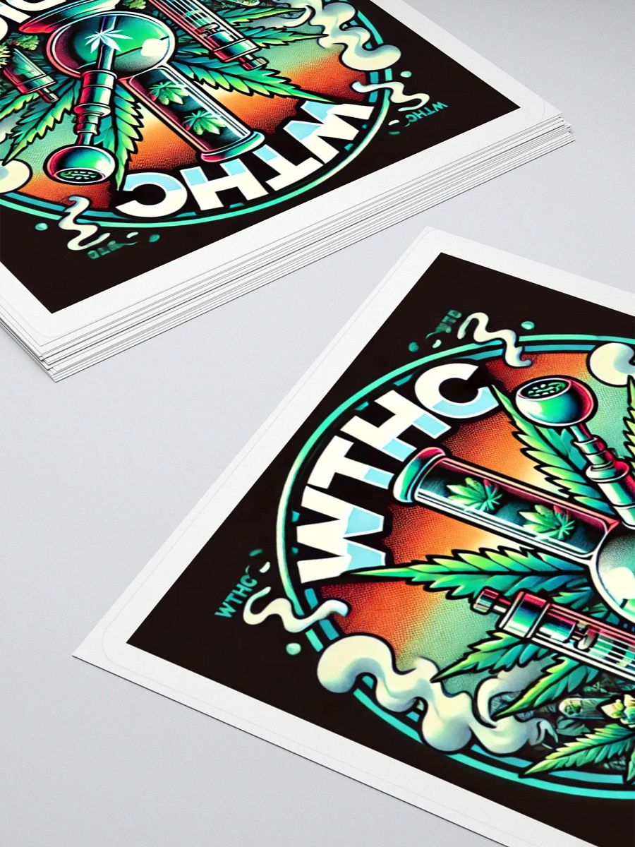 Da WTHC Radio Kiss Cut Stickers product image (8)