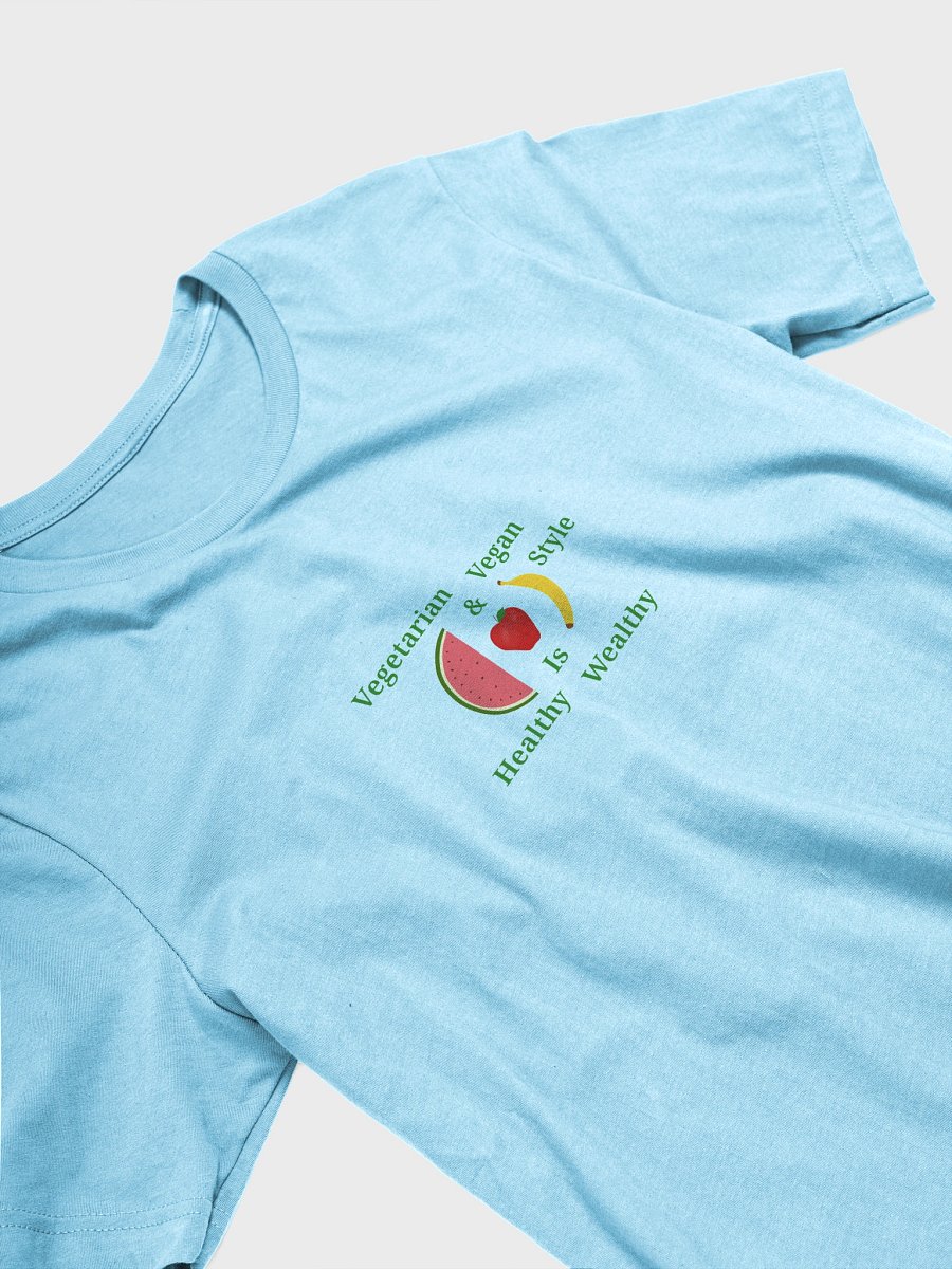 Vegetarian & Vegan Style Is Wealthy T-Shirt product image (3)